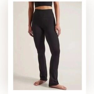 High-Waisted Transcend slim flare pant, black, Small/ XS